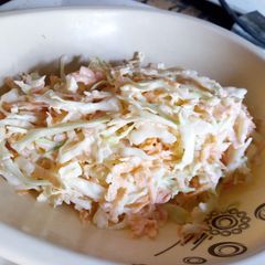 Simple Coleslaw A picture of Simple Coleslaw.