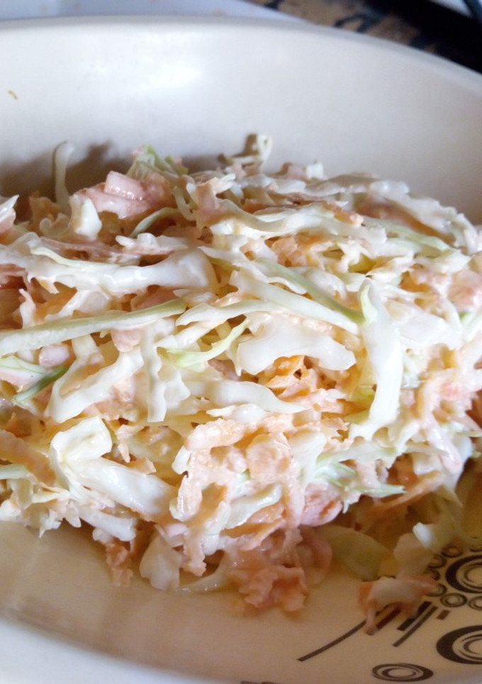 A picture of Simple Coleslaw.