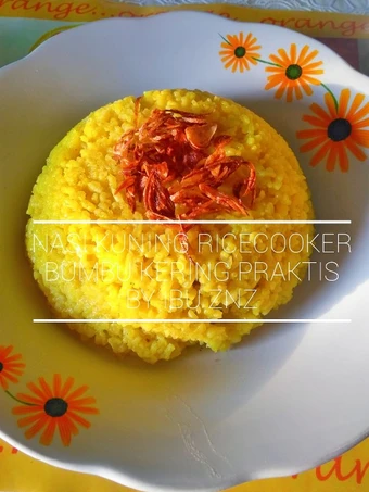 Langkah Mudah untuk Membuat Resep  Nasi Kuning Ricecooker Bumbu Kering Praktis yang Lezat Sekali, Lezat