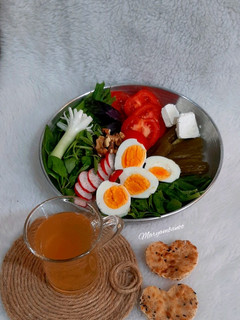عکسی از دستور صبحانه رژیمی و کم کالری