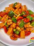 ไส้กรอกผัดพริกเผา