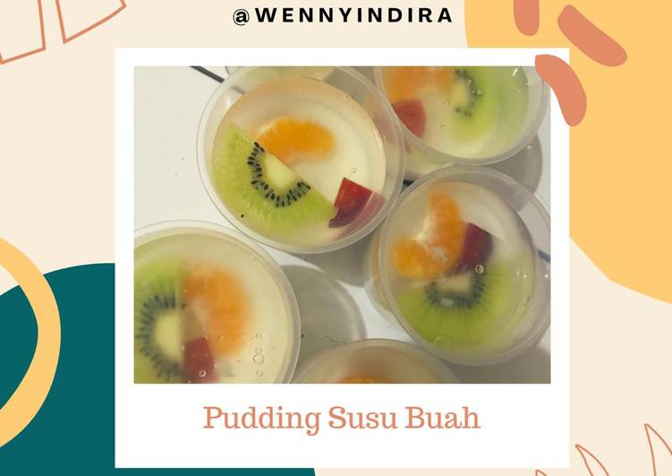 [52] Pudding Susu Buah