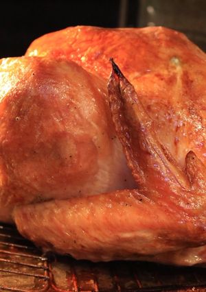 A picture of Happy US Thanksgiving, all! What's cooking in your kitchen at the moment? (Let's share Cooksnaps!).