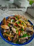 Kepah steam lemon pedas