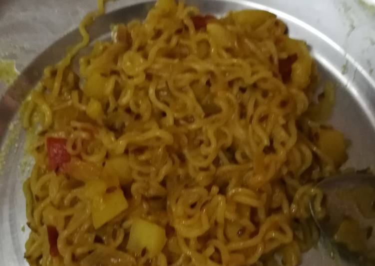 Recipe of Homemade Vegetables Maggi