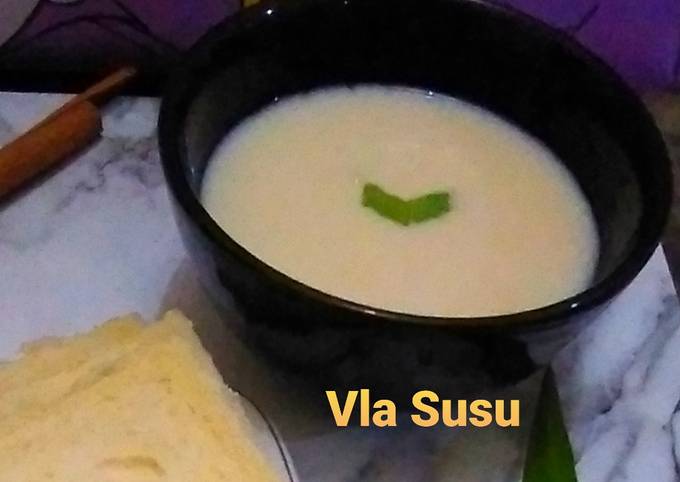 Vla Susu Homemade (Untuk Setup Roti)