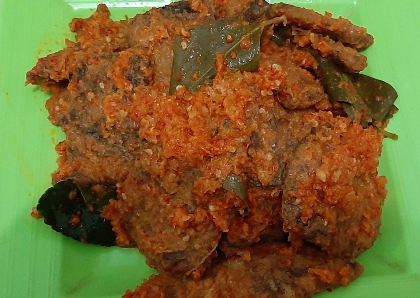 Balado Daging Lapis Telur