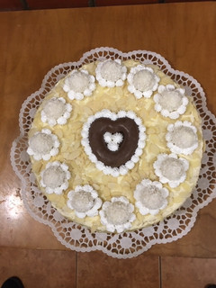 Raffaello torta #valentinnap recept fotója