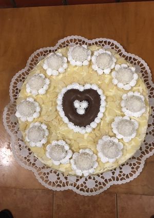 Raffaello torta #valentinnap recept fotója