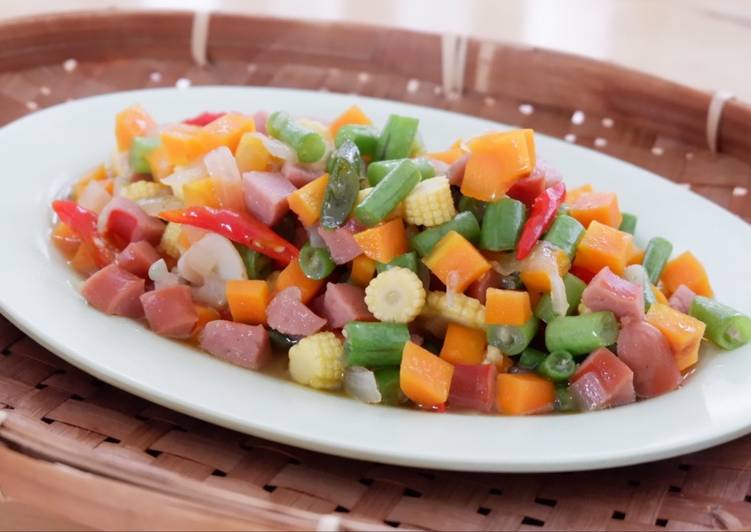 Tumis Wortel Buncis Putren