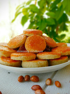 Foto resep Kue Kacang Tanah Peanut Cookies