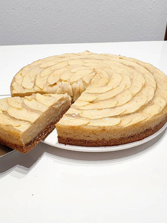 Una foto de Tarta de manzana 🍏 deliciosa!