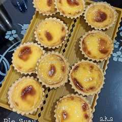 รูปของ Pie Susu a.k.a Egg Tart ala me 🥰