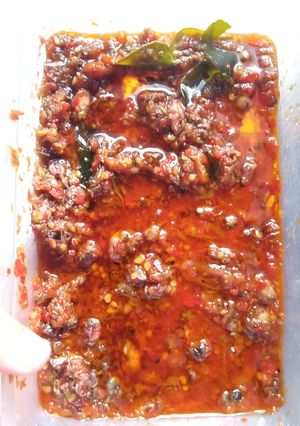 Foto resep Resep sambal baby cumi