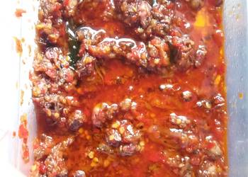 Siap Saji Resep sambal baby cumi Enak Sempurna