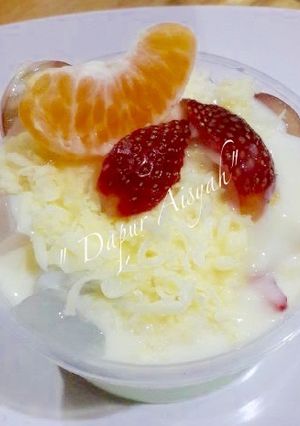 Foto resep Salad Buah Puding Mayo