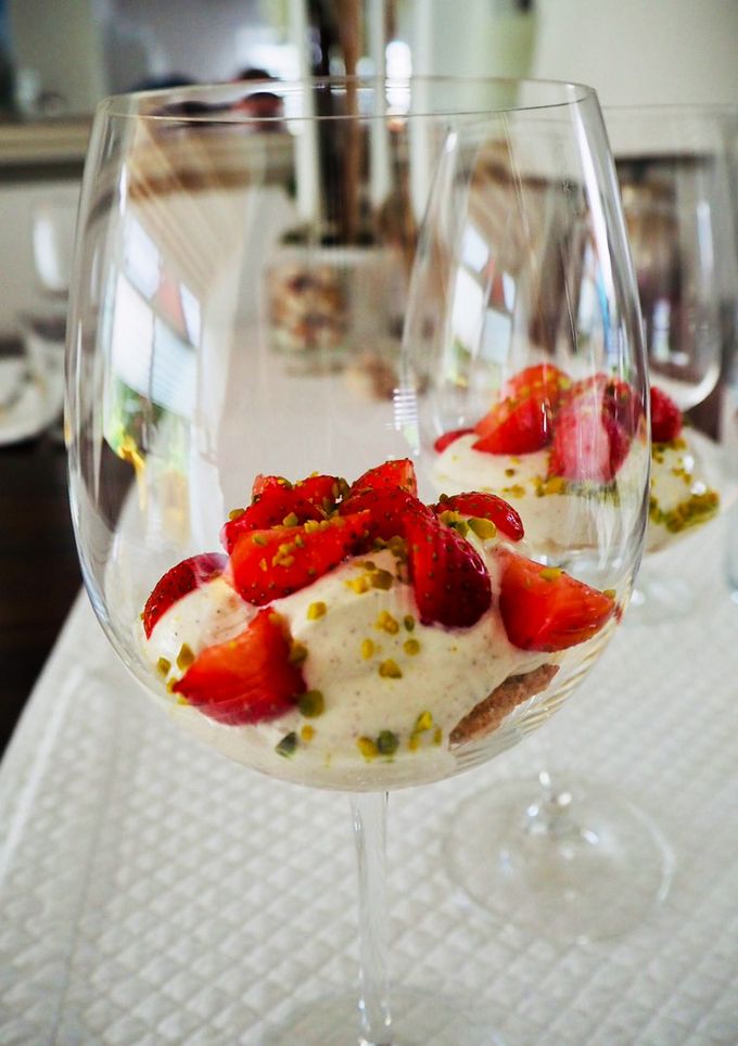 Erdbeer-Cheesecake im Glas Rezepthauptbild