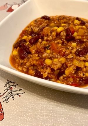 Chilis bab recept fotója