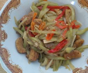 Resep mudah Tumis jepan dan tempe menjos Enak Sempurna