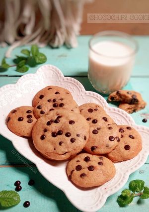 Foto resep Chocolate Chips Soft Cookies