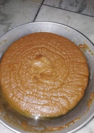 A picture of Semolina halwa.