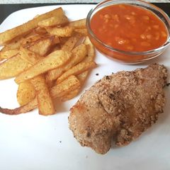A picture of Seasoned Hot + Spicy Chicken. 🤗.