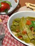 Fagioli corallo, o pisello mangiatutto conosciuti col nome di taccole #iocucinosostenibile