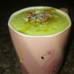Avocado cocktail 🥑🥛 A picture of Avocado cocktail 🥑🥛.