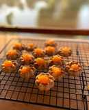 คุกกี้🍪มะพร้าวคั่วหน้าแยมสับปะรด🍍🥥(Singapore style- shortbread cookies with coconut flake &pineapple jam)🍍🌴