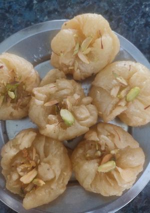बालूशाही (Balushahi recipe in hindi) रेसिपी मुख्य फोटो