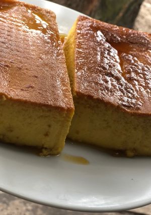 Una foto de Flan leche condensada ❤️