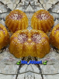 عکسی از دستور ☘️حلوای زعفرانی گردویی