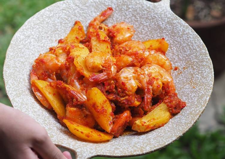 Resep Mudah Udang Balado Ala Restoran