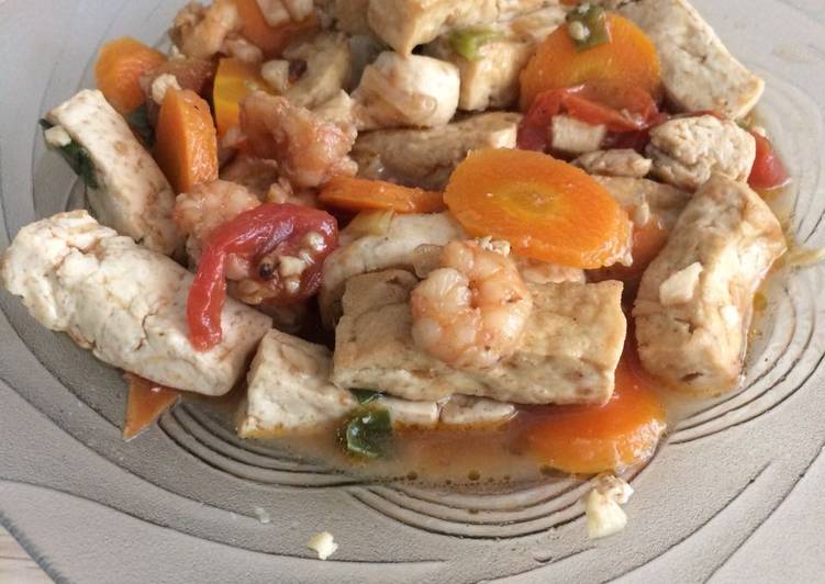 Udang tahu kecap