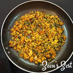A picture of Paneer Methi Bhurji.