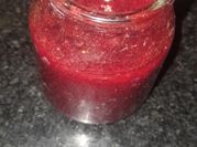 Una foto de dulce de frutilla