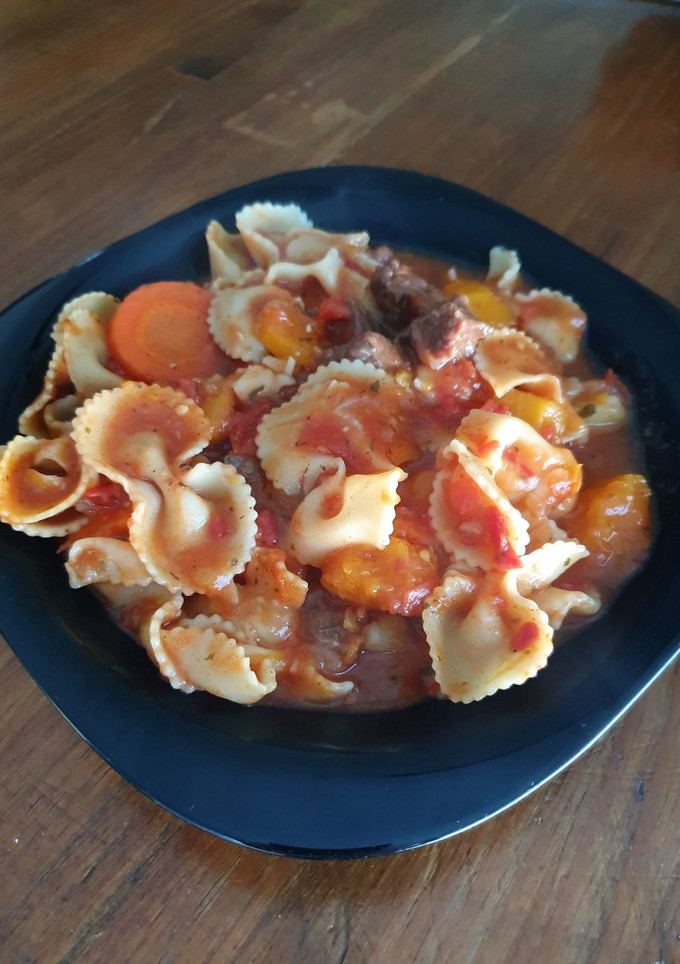 Una foto de Guiso de fideos