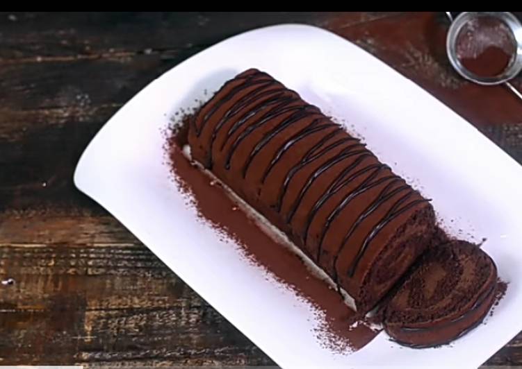 Chocolate Swiss roll