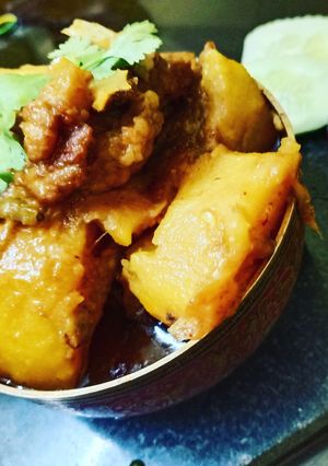 খাসির মাংসের পাতলা ঝোল রেসিপির প্রধান ছবি