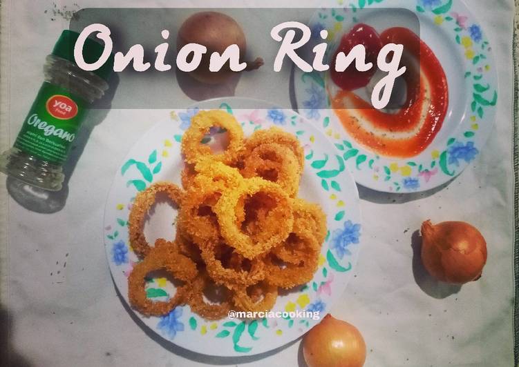 Resep Onion ring, Bisa Manjain Lidah