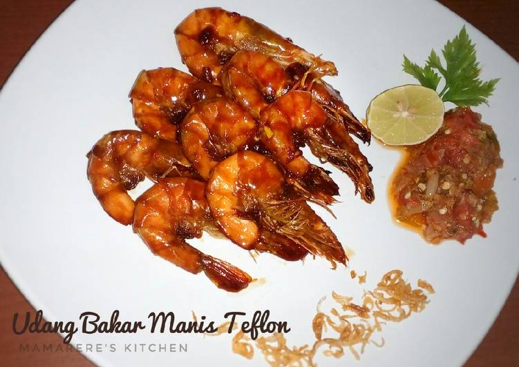 Langkah Mudah untuk Membuat Udang Bakar Manis Teflon, Bikin Ngiler