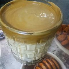 A picture of Dalgona coffee.