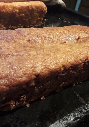 Una foto de Budín DE BANANA súper fácil