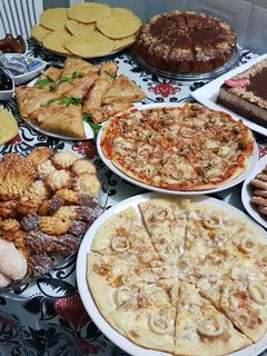صورة لوصفة بيتزا