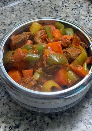 A picture of Vegetable stew.