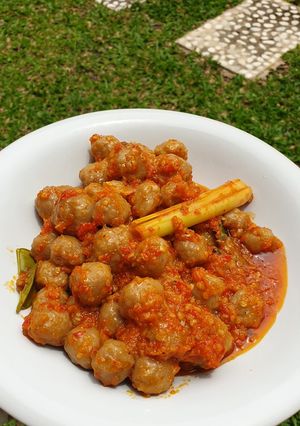 Foto resep Pentol Bakso Mercon💥