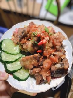 Hình của món Sườn xào chua ngọt ngon đúng điệu.