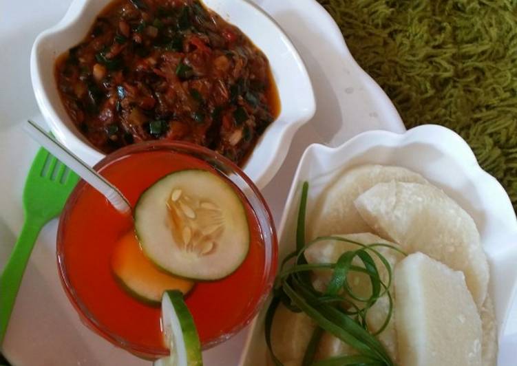 Recipe of Super Quick Homemade Dafeffen doya da miya