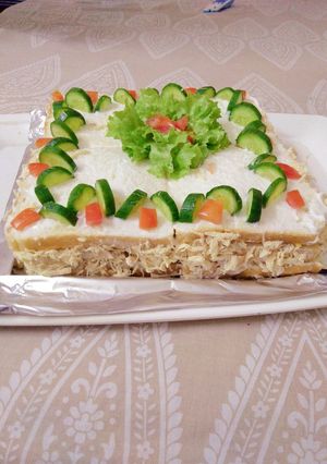 A picture of Sandwich cake.