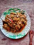 Mochar Ghonto (Bengali style Banana blossoms curry)